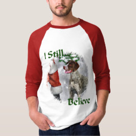 ドイツの短いポインタのクリスマスプレゼント Tシャツ