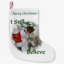 ドイツの短いポインタのクリスマス スモールクリスマスストッキング