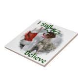 ドイツの短いポインタのクリスマス タイル (側面)