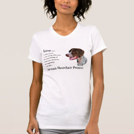 ドイツの短いポインタの贈り物 Tシャツ