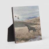 ドイツの短いポインタープラーク フォトプラーク (正面)