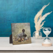 ドイツの短いポインタープラーク フォトプラーク (インサイチュ)