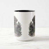 ドイツの短いポインタ愛好家 マグカップ (中央)