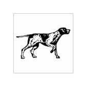 ドイツの短いポインタ犬の品種 ラバースタンプ (インプリント)