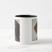 ドイツの短い髪のポインターの子犬 マグカップ (中央)