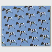 ドイツの短気ポインターピッピーギフトラップ ラッピングペーパー (フラット)