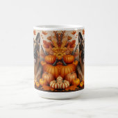 ドイツの秋の羊飼い コーヒーマグカップ (中央)