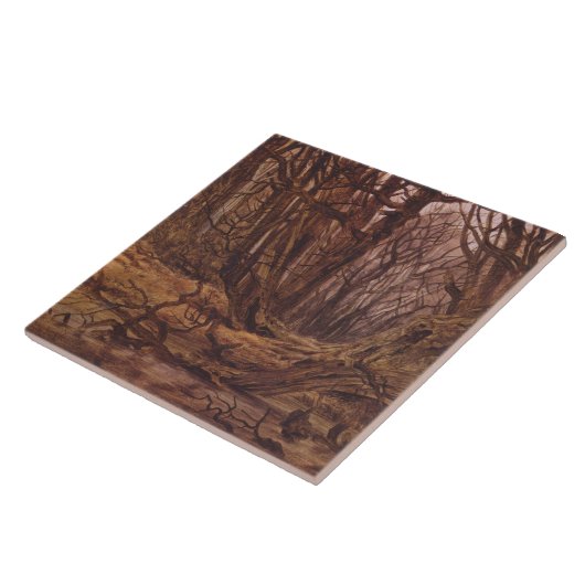 ドイツの秋林 タイル (側面)