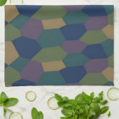 ドイツの第1次世界大戦の菱形の迷彩柄の台所タオル キッチンタオル (折り畳み)