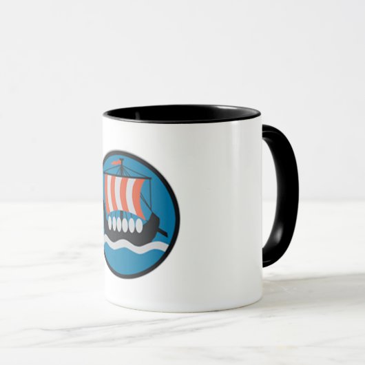 ドイツの第2次世界大戦空軍ルフトファフェユニットのエンブレムマグ マグカップ (正面右)