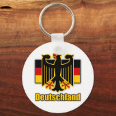 ドイツの紋章 キーホルダー (正面)