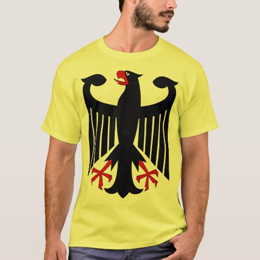 ドイツの紋章Tシャツ Tシャツ (正面)