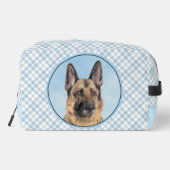 ドイツの絵を描羊飼いの日焼け可愛いオリジナルドッグアート ドップキット (裏面)