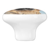 ドイツの絵画羊飼い – かわいいオリジナルドッグアート セラミックノブ (側面)