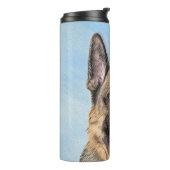 ドイツの絵画羊飼い – かわいいオリジナルドッグアート タンブラー (回転左)