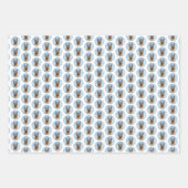 ドイツの絵画羊飼い – かわいいオリジナルドッグアート ラッピングペーパーシート (正面2)