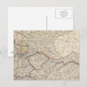 ドイツの総合地図 ポストカード (正面/裏面)