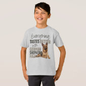 ドイツの羊毛の方が好い Tシャツ (正面フル)