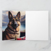 ドイツの羊飼いがパドルに乗る:風光明媚な冒険\ カード (内部)