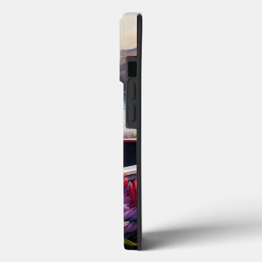 ドイツの羊飼いがパドルに：風光明媚な冒険 Case-Mate iPhoneケース (裏面 / 左)