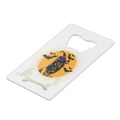 ドイツの羊飼いが奢ると言った – ハロウィーン クレジットカード栓抜き (裏面アングル)