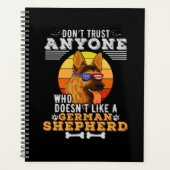 ドイツの羊飼いが好きでない者を信用するな プランナー手帳 (正面)