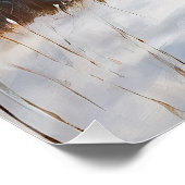 ドイツの羊飼いが雪のクリスマスを過ごした ポスター (コーナー)