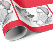 ドイツの羊飼いとサンタクロース ラッピングペーパー (ロールコーナー)