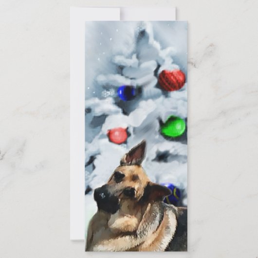 ドイツの羊飼いのクリスマスプレゼント (正面)