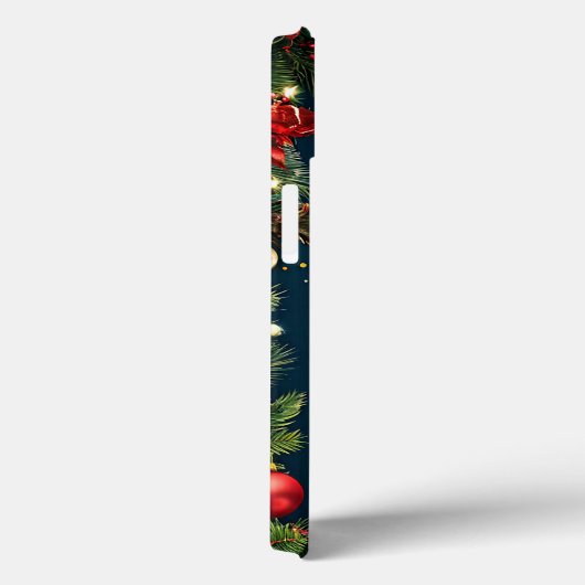 ドイツの羊飼いのクリスマス犬 Case-Mate iPhoneケース (裏面 / 右)