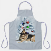ドイツの羊飼いのクリスマス エプロン (正面)