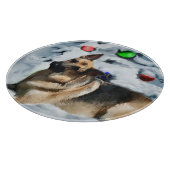 ドイツの羊飼いのクリスマス カッティングボード (角)