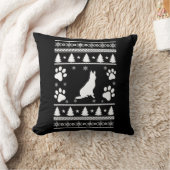 ドイツの羊飼いのクリスマス クッション (ブランケット)