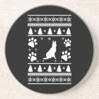 ドイツの羊飼いのクリスマス コースター