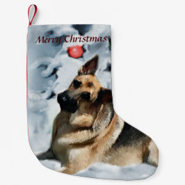 ドイツの羊飼いのクリスマス スモールクリスマスストッキング