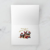 ドイツの羊飼いのシーズングリーティングカード シーズンカード (内部)