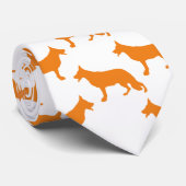 ドイツの羊飼いのパターン ネクタイ (ロール)