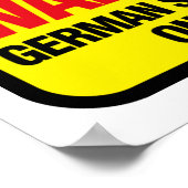 ドイツの羊飼いのポスター ポスター (角)