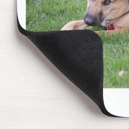 ドイツの羊飼いのユーモア マウスパッド (コーナー)