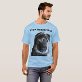 ドイツの羊飼いのワンちゃんTシャツ Tシャツ (正面フル)