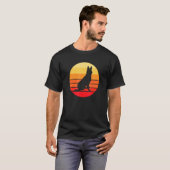 ドイツの羊飼いの夕日 Tシャツ (正面フル)