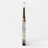 ドイツの羊飼いの子犬がレッジの上に Case-Mate iPhoneケース (裏面/左)