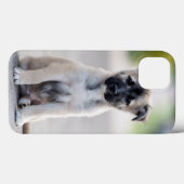 ドイツの羊飼いの子犬が歩道に Case-Mate iPhoneケース (裏面 (横))