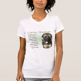 ドイツの羊飼いの子犬の贈り物 Tシャツ