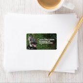 ドイツの羊飼いの子犬住所 シール (インサイチュ)