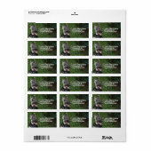 ドイツの羊飼いの子犬住所 シール (フルシート)