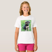 ドイツの羊飼いの子犬 Tシャツ (正面フル)