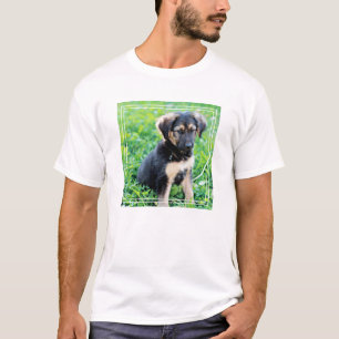 ドイツの羊飼いの子犬 Tシャツ