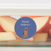 ドイツの羊飼いの犬の色の防水ラベル ラベル (貼付)