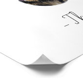 ドイツの羊飼いの署名ドリンクサイン ポスター (角)